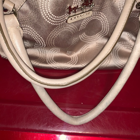 Coach Madison dotted op art satchel - Picture 8 of 8